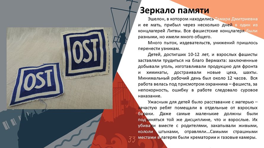 «Зеркало памяти»